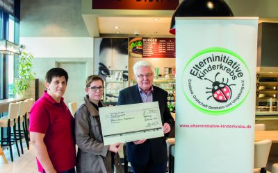 500 Euro für den guten Zweck.