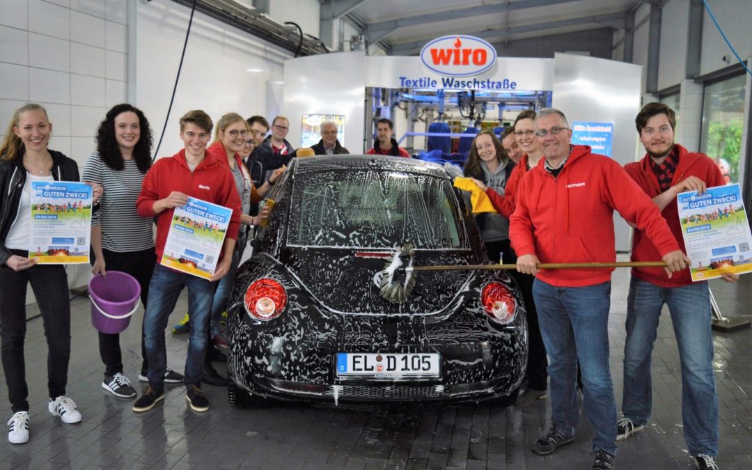 Autowäsche für den guten Zweck!
