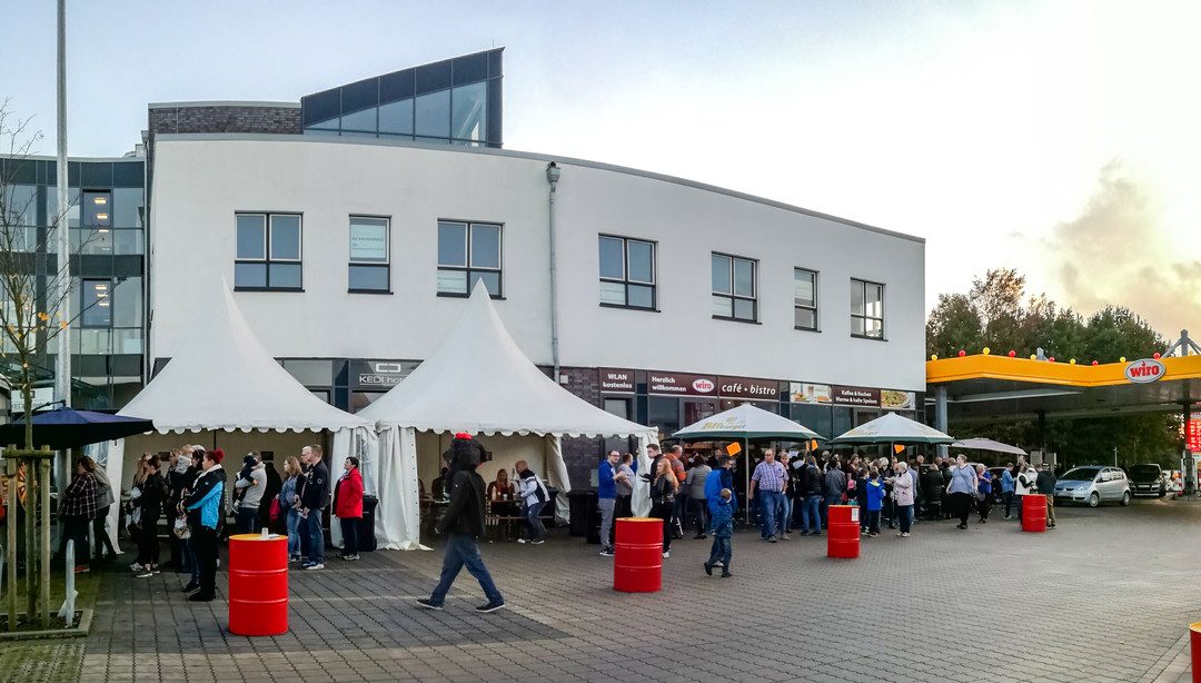 Das neue Café Bistro im wiro Center