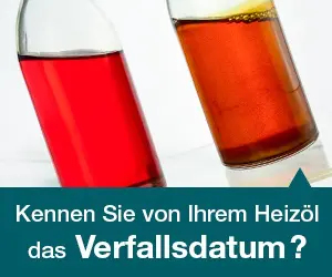 Haltbarkeit von Heizöl