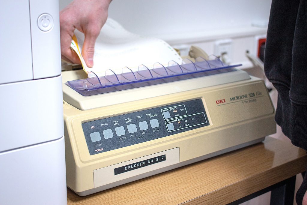 Im Portrait: Pascal über seine Ausbildung zum Kaufmann im Groß- und Außenhandel 3 Lieferscheindrucker