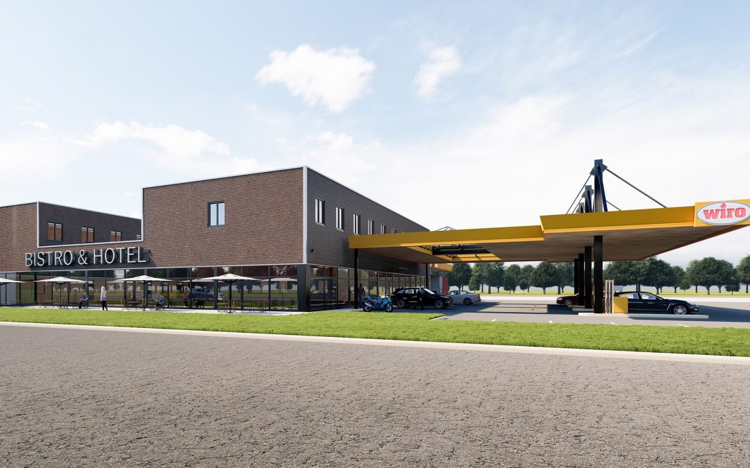 Großer Baustart für den neuen Autohof an der A31 in Rhede